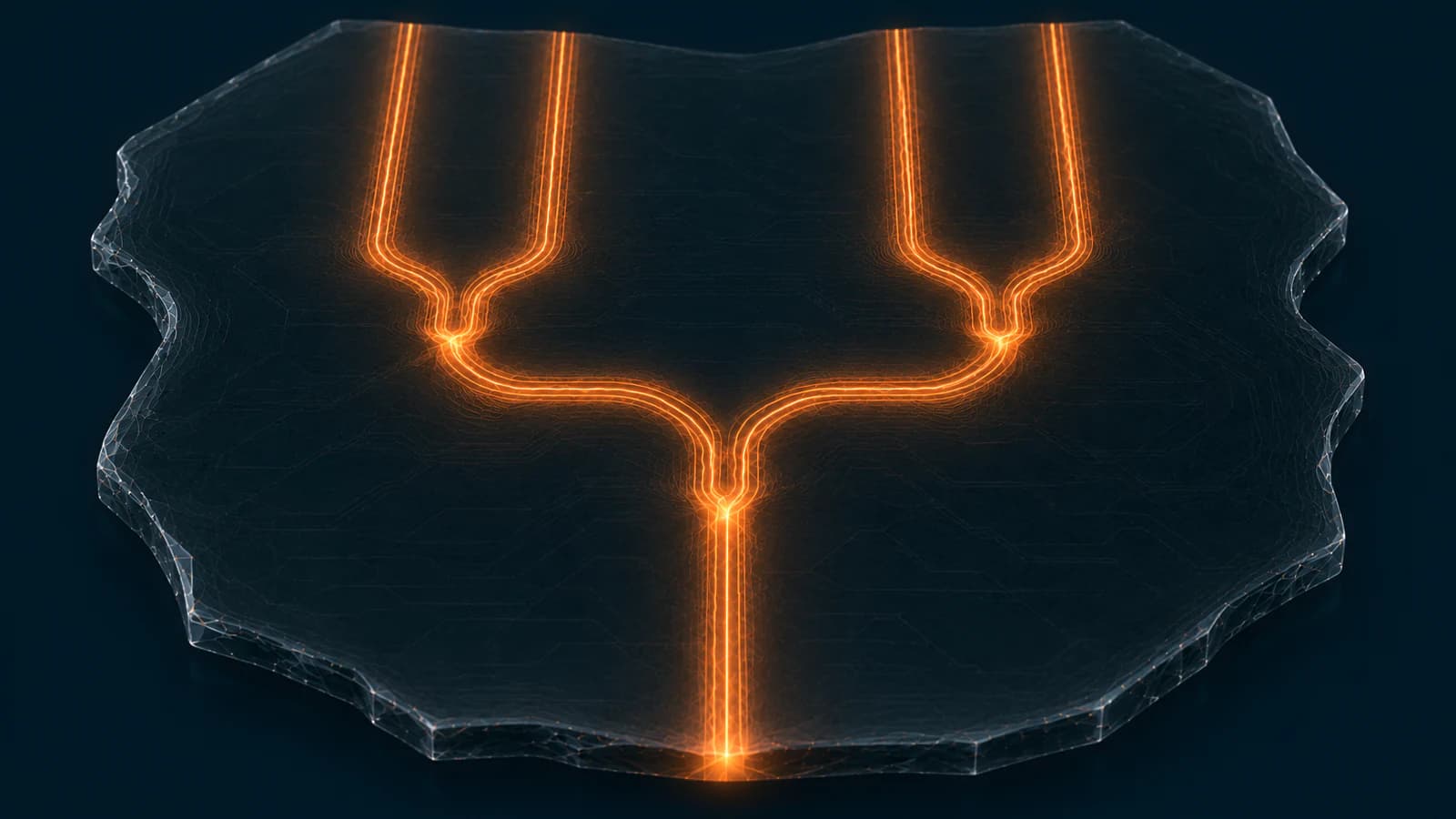 Illustration of a quantum random number generation concept.